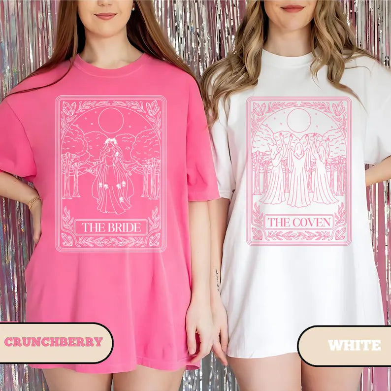 Custom Witchy Bachelorette Shirt, Tarot card Celestial Bach, Halloween Bachelorette Party Shirt, Witchy Shirt, Bride and Coven Wedding tee d5f8ef3b-7d23-4f9b-bca0-b8daf60af47f-dfdfgdfg-1-.webp