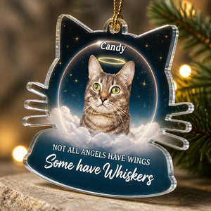 Pet Memorial Photo Ornament – Angels Have Whiskers - Personalized Transparent Acrylic Ornament d61777ec-9beb-4c4c-9dcf-63db46e166c0.jpg