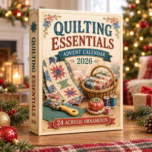Quilting Essentials Advent Calendar 2026 - 24-Day Festive Countdown, Acrylic Charms Blind Box - Gift For Quilting Lovers d61a7973-68f9-4d45-8761-390c4fb9dfb3-quilting-box.png