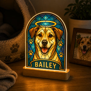 Custom Stained-Glass Pet Night Light with Name - Personalized 3D LED Light Wooden Base d62423f2-3119-4cc2-b4a5-874319498a75.jpg