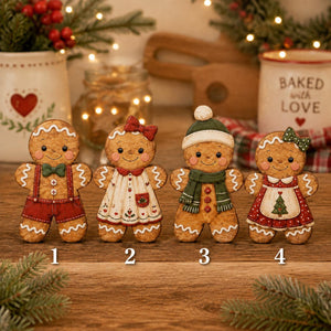 Gingerbread Christmas Wood Sign, Holiday Baking Decor, Cozy Kitchen Shelf Sitter, Rustic Xmas Home Accent, Baker Gift d62a25b5-d2f1-48c4-b3ce-fc71f6bb118c-banner-2.jpg