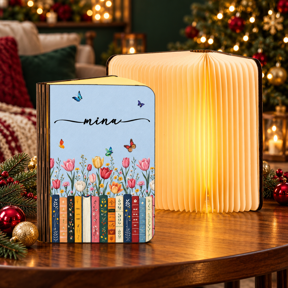 Custom Name & Birthflower For Book Lovers, Book Clubs - Personalized Night Light - Gift For Book Lovers d64ff5d5-ebc7-4da6-aa1a-8adce39b6898-banner-1.png