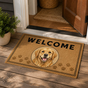Custom Pet Portrait Welcome Doormat - Personalized Doormat d667e62b-5d60-448e-bf03-96580d5fb1e7.jpg