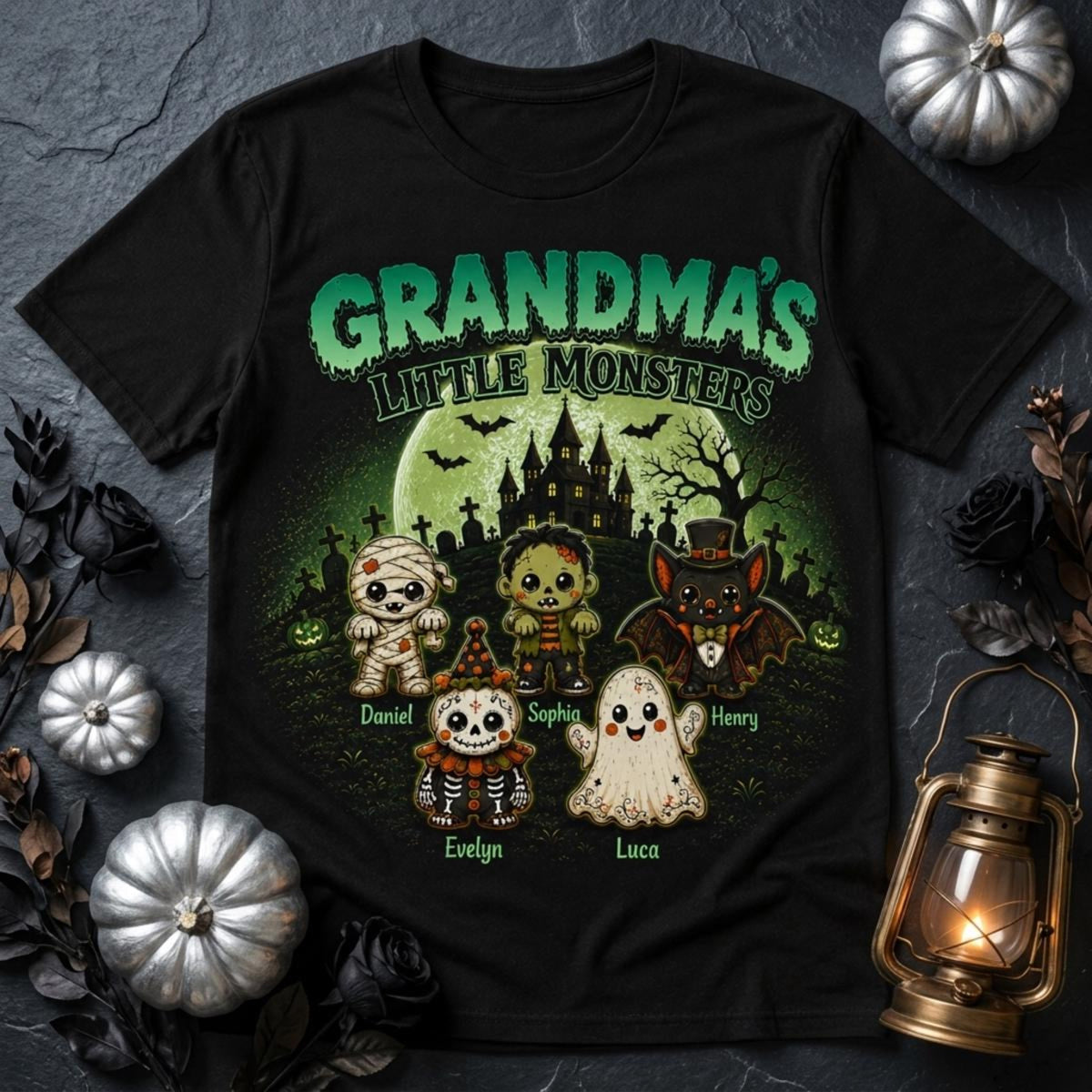 Personalized Grandma's Little Monsters Halloween Shirt, Custom Grandkids Names T-shirt, Cute Spooky Nana Mimi Family Tee, Halloween Gift d66d8b01-9325-46b6-a675-f53eb5cda223-banner-3.jpg