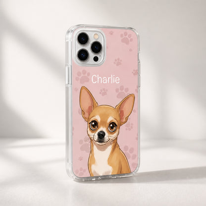 Custom Pet Portrait Phone Case – Modern Medallion - Personalized Phonecase d6aa2570-8016-42a3-ad2c-7300b5e58221.jpg