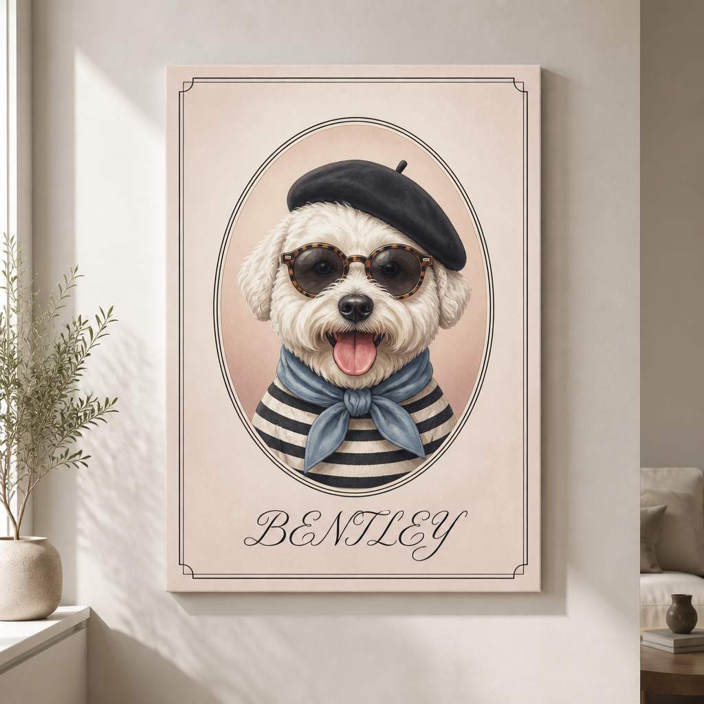 Parisian Chic Pet Cameo Canvas - Personalized Canvas d6ba36e9-a7e9-404b-9d51-9fef679efc0c.png
