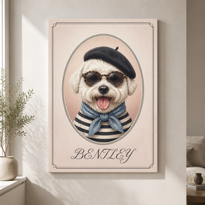 Parisian Chic Pet Cameo Canvas - Personalized Canvas d6ba36e9-a7e9-404b-9d51-9fef679efc0c.png