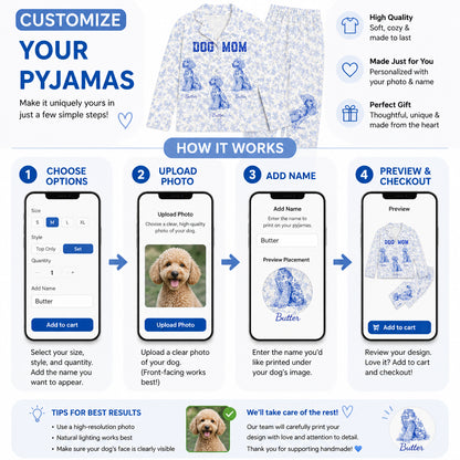 Dog Mom Personalized Pajama Set – Paw Plaid Edition - Personalized Pyjamas d6f3f51a-fc41-4915-bb1b-f595ea42f20f.jpg