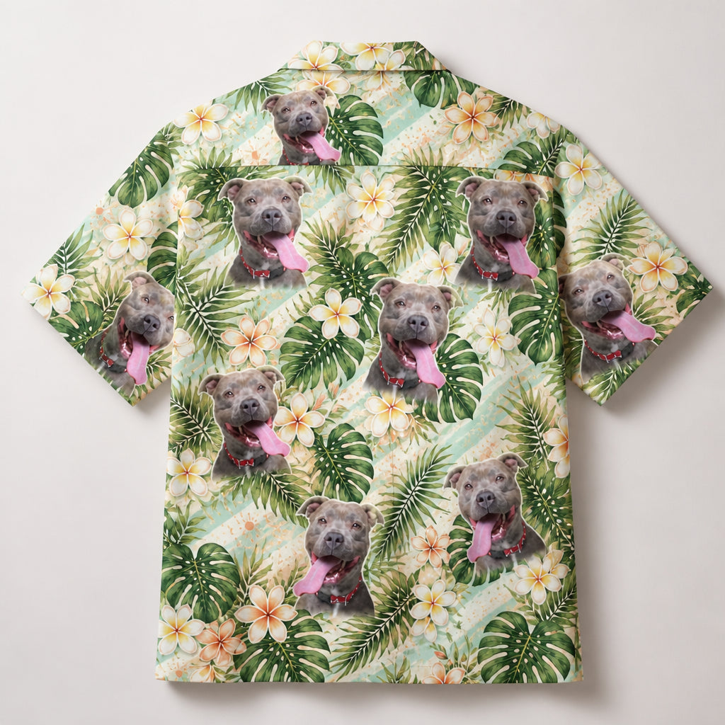 Custom Pet Photo Hawaiian Shirt – Tropical Plumeria Pattern - Personalized Hawaiian Shirt d70aad53-b312-455a-bd67-7c116aa4eee4.jpg