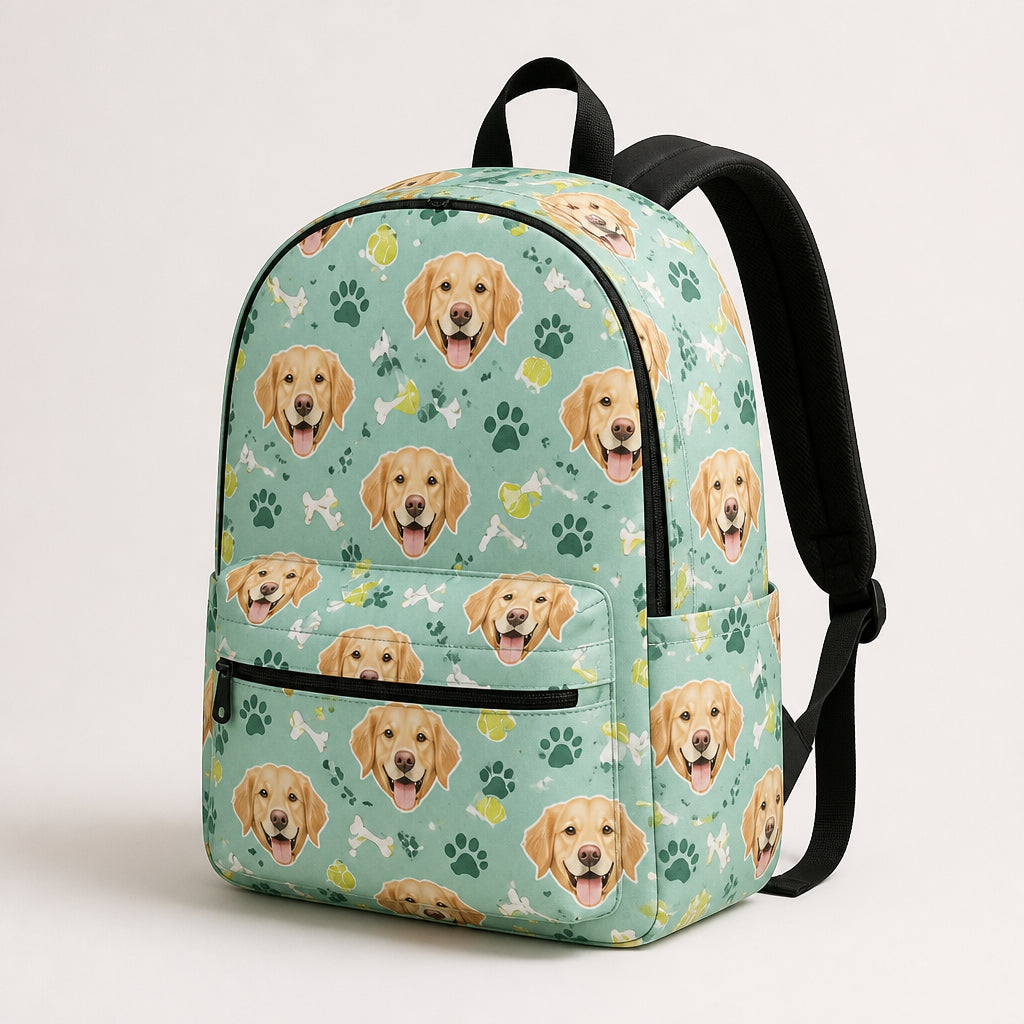 Golden Retriever Play Paws AOP Backpack - Personalized Backpack d70e27aa-2940-4b36-92a2-3666fa4e727e.jpg