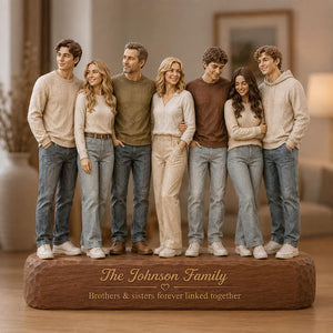 Custom Brothers & Sisters Portrait Wooden Sign, Family Photo Plaque, 2D Sculpture Photo to Figure, Figurine from Photo d7170e81-91e8-447a-89ca-b60b512c643f-cxvcbcvbcvb-3-.jpg