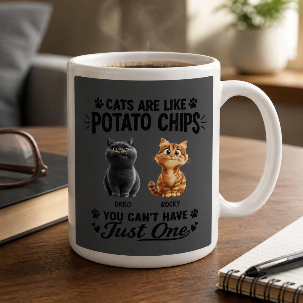 Cats Are Like Potato Chips - Custom Pet Portrait Mug - Personalized Mug d73af7bd-e9bc-4183-853f-4ed78358baa7.jpg