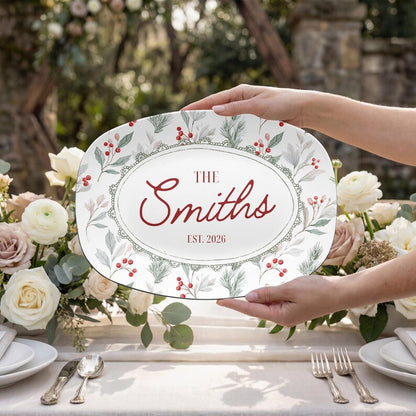 Personalized First Christmas as Newlyweds Platter, Holiday Cookie Plate, Just Married Christmas Gift, Couples Anniversary Serving Tray d755b0d8-f4b1-4ccc-8a3d-33f175ad4094-54.jpg