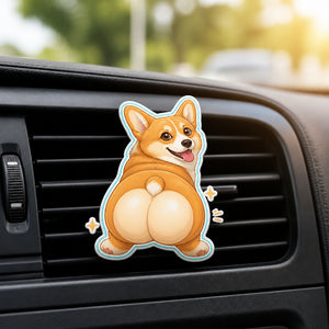 Corgi Booty Car Vent Clip – Cheeky Pup Edition - Car Vent Clip d7619a7a-142c-433b-896f-4ee498ffcf1d.jpg