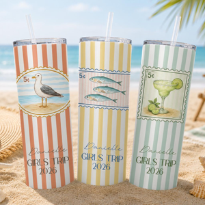 Custom Vacation Tumbler - Personalized Name - Matching Beach Vacation - Spring Break - Bachelorette Girls Trip 20oz Skinny Tumblers d76f659d-6e2b-42ce-adc8-86417d7c28b0-3.png