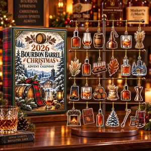 2026 Bourbon Barrel Christmas Advent Calendar Unique Whiskey Lover Gift Set Festive Holiday Countdown Alcohol Theme Decor For Men d7742ff4-0e9c-4390-9e0b-71139701ae76-83eb0e1d-4c73-4ce0-8215-00f93898fd92.png
