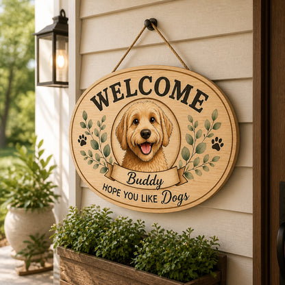 Personalized Welcome Dog Sign – Cartoon Pet Portrait & Name - Personalized Wood Sign d7a64410-7c64-4b44-916c-ad151350b9a6.jpg
