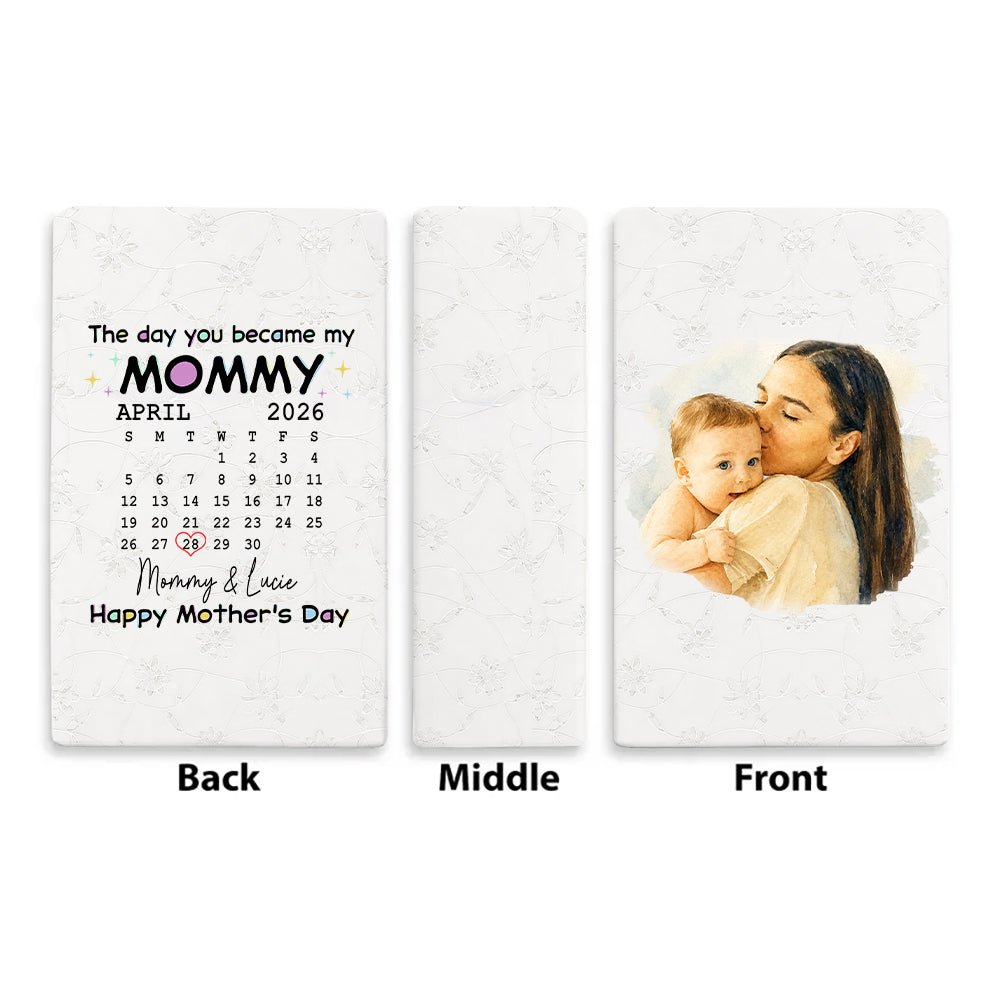 The Day You Become My Mommy - Personalized Ceramic Book Vase d7b93834-804d-4efe-b308-0cf3274c8ff1-mk4-6-.jpg