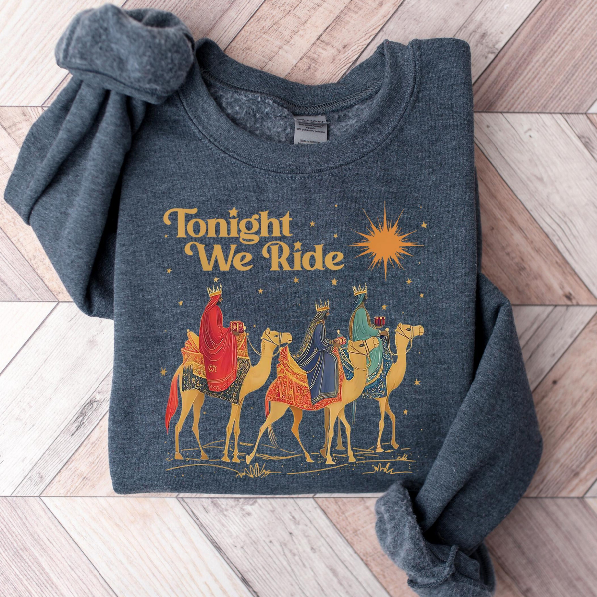 Retro Tonight We Ride Christmas Christian Quote T-Shirt, Three Wise Men Christian Shirt, Christmas Faith Gift, Xmas Gift d7c1f44c-d4aa-4e01-a4f9-095030702395-banner-4.png