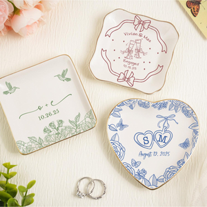 Custom Locked Engagement Ring Dish, Personalized wedding gift ring tray, Initials Date Dish, Bridal shower gifts, Gifts for Her d7ca30fd-a9f2-4231-b595-0fb927474bdc-5.png