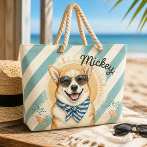 Custom Beach Tote – Watercolor Pet Portrait with Shades - Personalized AOP Tote d7cfabfe-b569-4b47-b603-2369b7f0c5fc.jpg