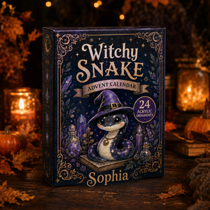 Witchy Snake Advent Calendar 2026 - 24-Day Festive Countdown, Acrylic Charms Blind Box - Gift For Snake Lovers d826f8ed-1c69-4f0e-84a2-ea14343b949a-name.png