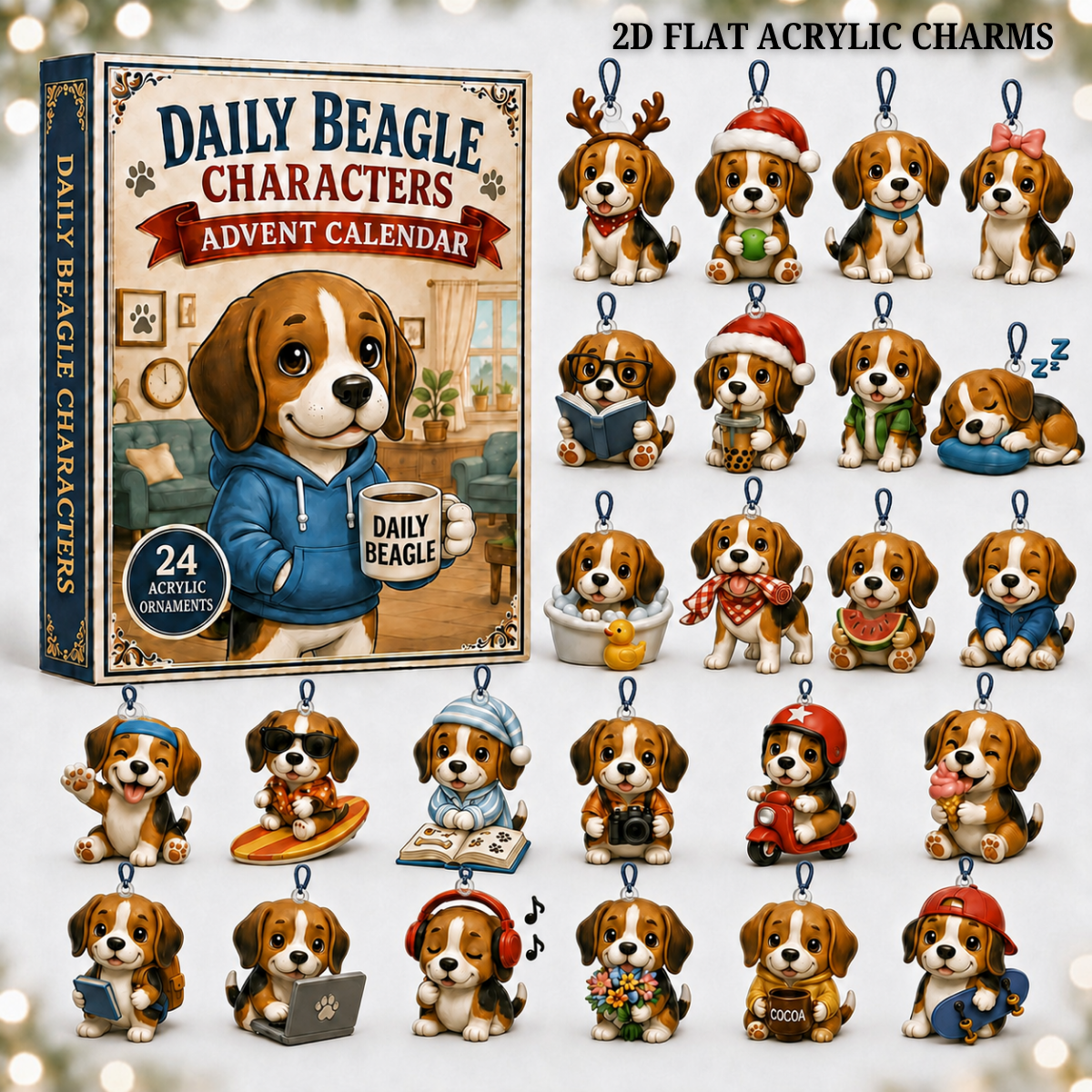 Daily Beagle Advent Calendar 2026 - 24-Day Festive Countdown, Acrylic Charms Blind Box - Gift For Dogs Lovers d84a5be3-cad6-482a-9b21-656f061d4043-text-beagle.png