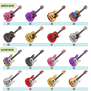 Personalized Guitar Christmas Ornament, Custom Name Acrylic Ornament, Guitar Player Gift, Musician Christmas Gift, Guitarist Keepsake d8518e5d-c1b5-47f6-b0bb-a7b84314cc2a-2.jpg