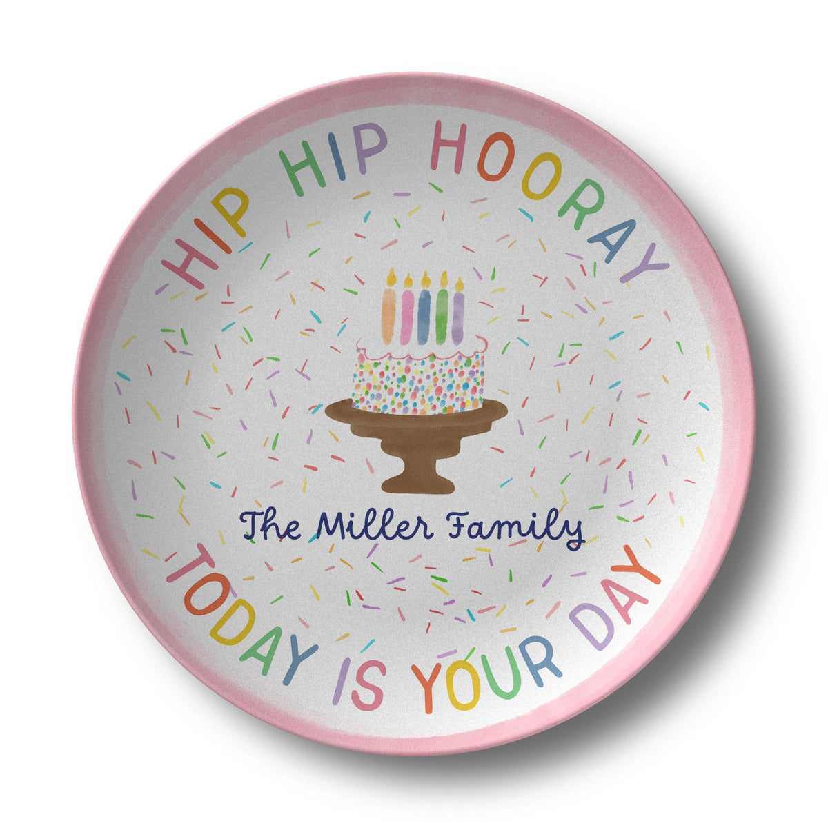Personalized Family Birthday Plate: Birthday Celebration Plate, Last Name Gift, Custom Birthday Keepsake Plate d8537d2c-4372-4d59-a808-b2bedd831a6b-7.jpg