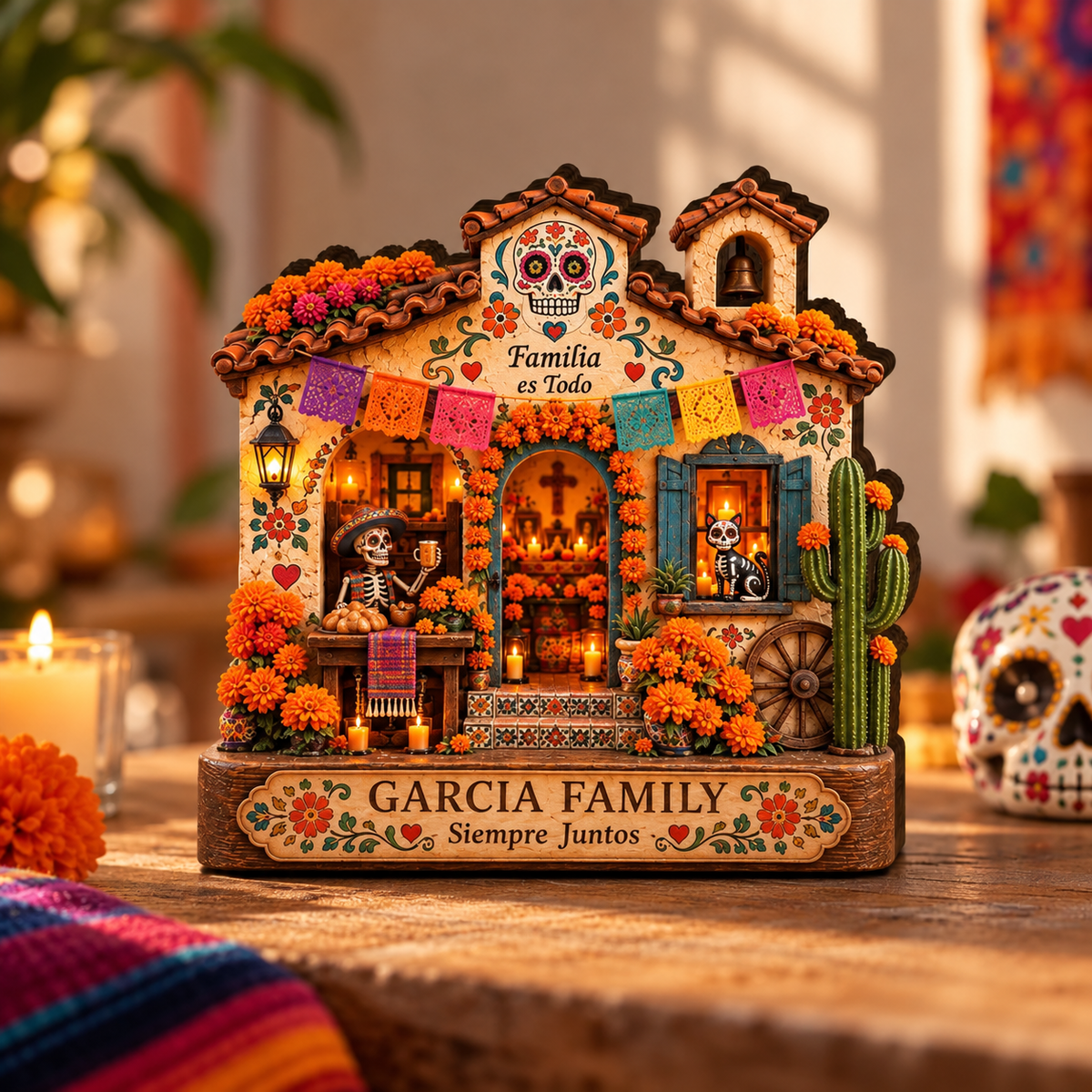 Personalized Dia de los Muertos Wooden Block, Day of the Dead Decor, Sugar Skull Family Sign, Dia de Muertos Home Decor, Gift For Family d853cad4-80ff-43fb-9880-280311c89d9e-d-.png