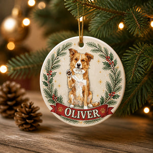 Custom Pet Portrait Ornament with Name Banner - Personalized Ornament d87f29d7-5feb-4428-ac15-aa501844c074.jpg