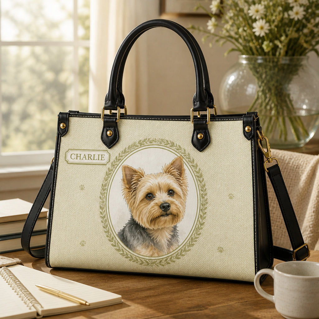 Custom Pet Portrait Shoulder Bag – Laurel Cameo Edition - Personalized Leather Shoulder Bag d8951f99-f092-491f-a13f-6d89dc10e0d4.jpg
