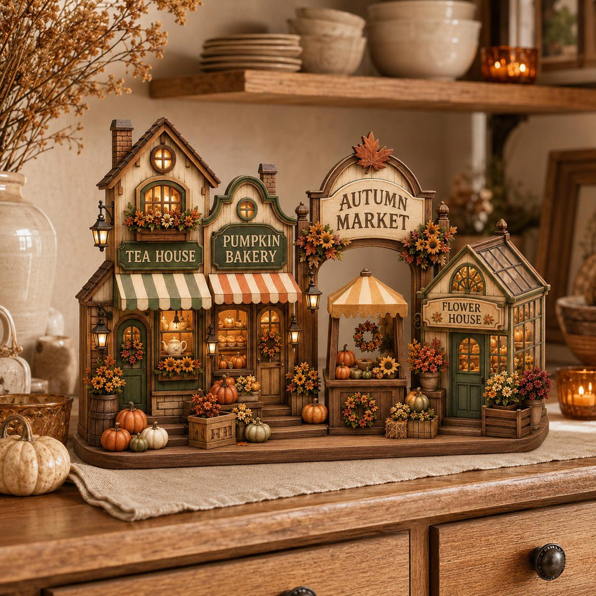 Rustic Autumn Wooden Block Decor, Mini Bakery Village Sign, Cozy Fall Kitchen Display, Pumpkin Farmhouse Shelf Ornament, Holiday Gift d8a2a055-c44a-4e95-9fb9-1ca07fc45d89-1.jpg