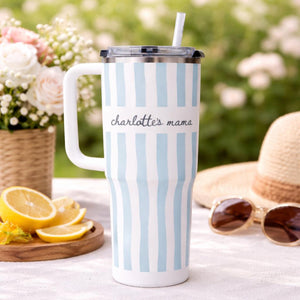 New Mom Tumbler: Custom Striped 40oz Tumbler, First Time Mom Gift, New Parent Gift, Mother's Gift, Future Mom Gift, New Baby Gift for Mom d8afc029-a9d3-4d74-aeb2-228950d46666-banner-1.jpg