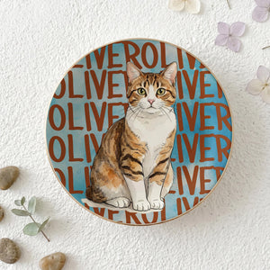 Custom Pet Portrait Name Watercolor Jewelry Dish, Personalized Cat Mom Jewelry Dish, Pet Memorial Gift for Pet Lover d8d1f145-626f-4b11-acf8-1530f3b90869-6.jpg