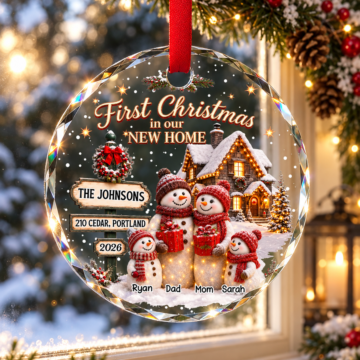 First Christmas In Our New Home - Personalized Glass Ornament - Christmas Decoration, Housewarming Gift d8d85c1e-a470-4963-9274-bfd46fc2b503-1.png