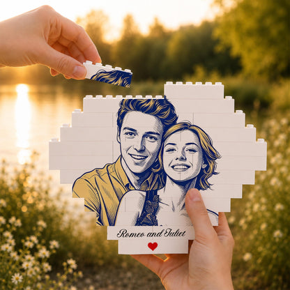 Custom Heart Building Block Photo Puzzle, Personalized Name Brick Frame d8e51953-2098-4e1a-9cfa-6c0d479edab2-6.jpg