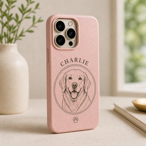 Custom Pet Portrait Phone Case – Sketch Name Medallion - Personalized Phonecase d8e7f26b-b189-4452-b60c-e161fd3fe6cf.jpg