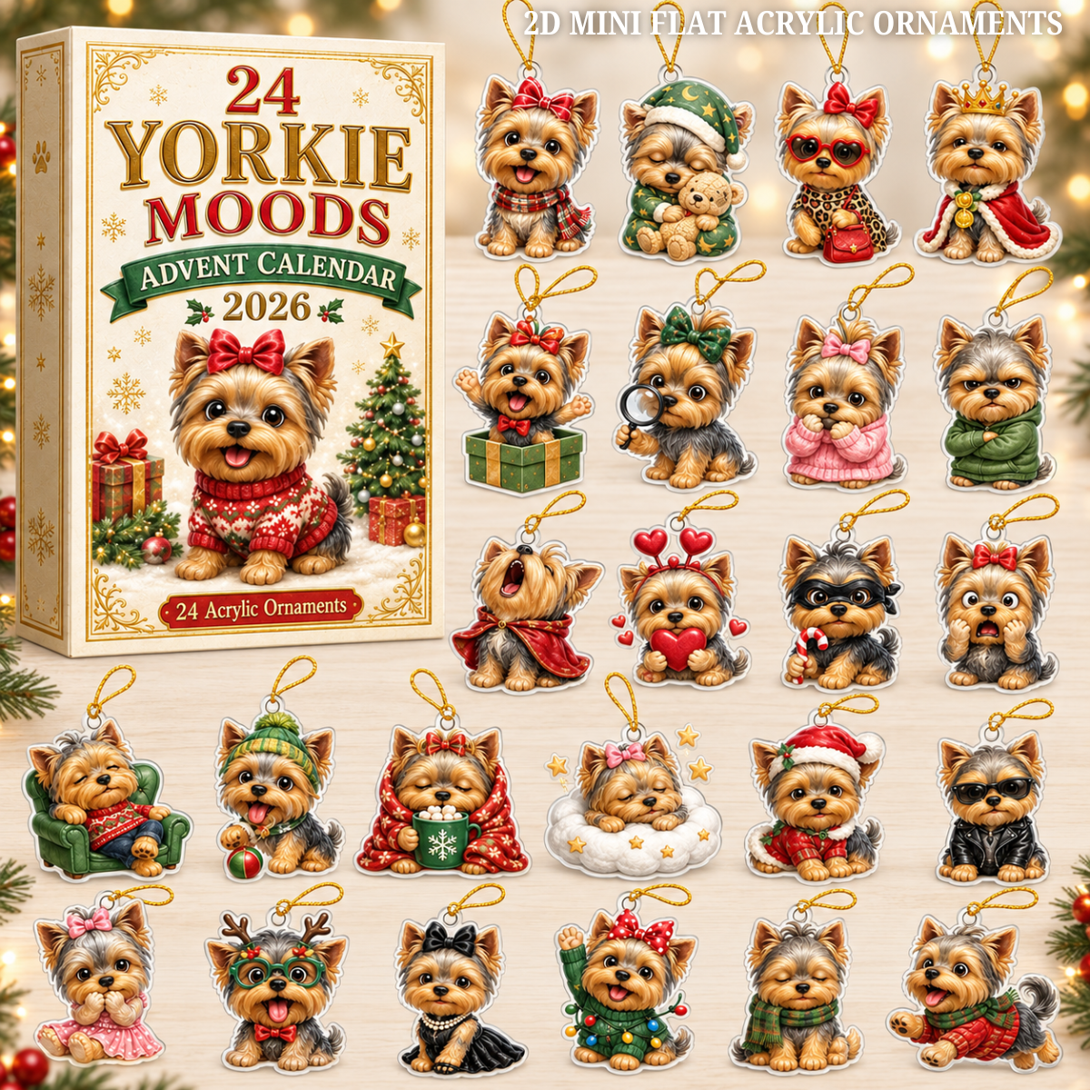 24 Yorkie Moods Advent Calendar 2026 - 24-Day Festive Countdown, Acrylic Charms Blind Box - Gift For Yorkshire Terrier Lovers d8fd5b24-0fb2-4325-a7c5-756a77c3f299-yorkie-text.png