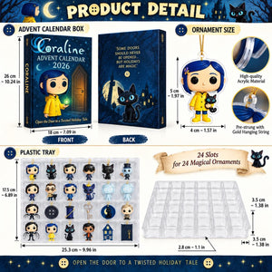 Coraaline Advent Calendar 2026, 24 Days Christmas Advent Calendar, 24 Acrylic Ornaments, Cooraline Christmas Gift, Countdown Calendar d9103975-e804-4b18-8d09-acbd0207aa83-il_fullxfull.8513265638_2xxa.jpg