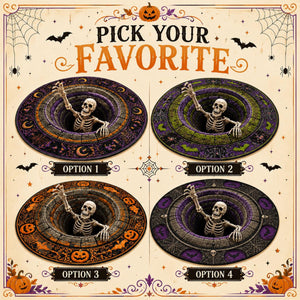 3D Skeleton Optical Illusion Round Rug Halloween Floor Mat Spooky Pumpkin Hole Carpet Scary Bottomless Pit Home Decor Halloween Party Rug d93313f7-7d7f-4de3-8e08-2ea061203cf8-3.jpg