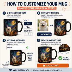 Custom Pet Halloween Night Art Mug (Photo to Painting) - Personalized Edge-to-Edge Mug d93b1d61-af15-409c-9eff-27df6513d8c0.jpg