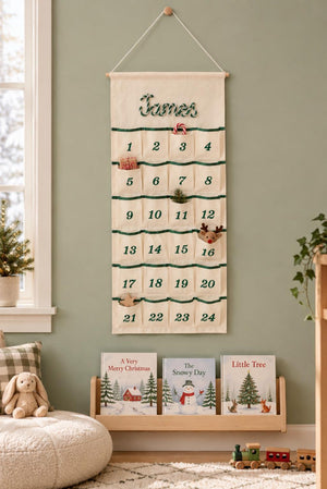 Personalized Advent Calendar for Kids, 24 Pocket Christmas Countdown Calendar, Fillable Fabric Wall Hanging, Custom Name Christmas Decor d98677b9-e8b2-4fe8-a0d4-2bc3c627b22d-il_1588xN.8555771968_pde1-1-.jpg
