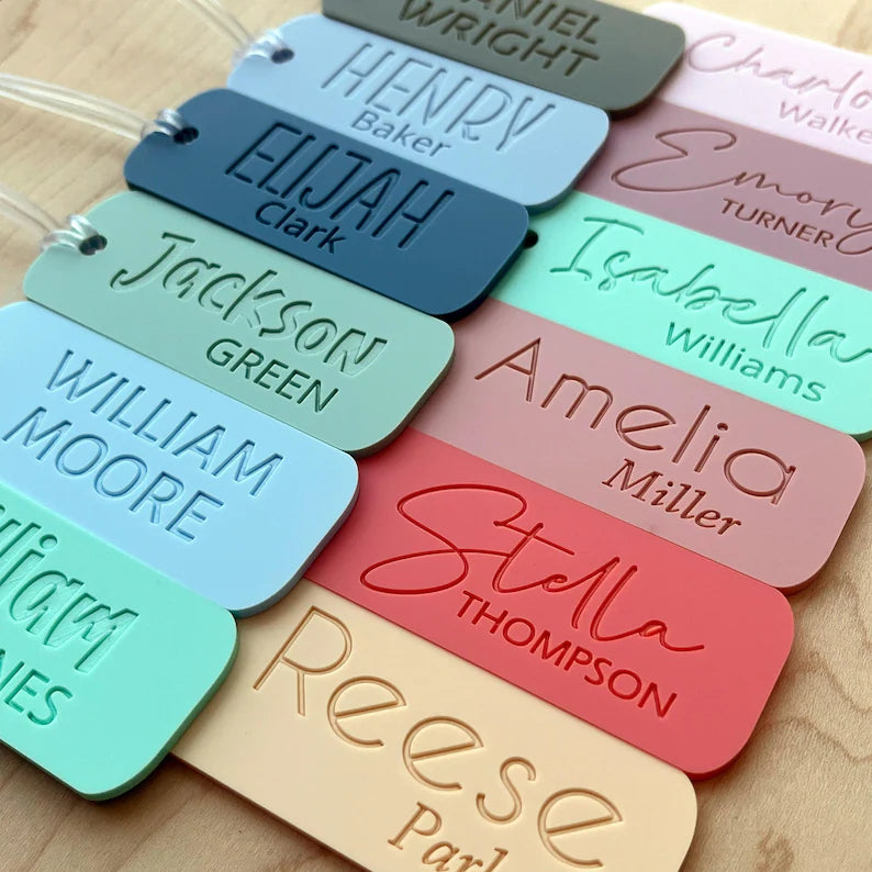 Backpack Tags Personalized, Luggage Tag, Bag Tags, Name Tag For Backpa