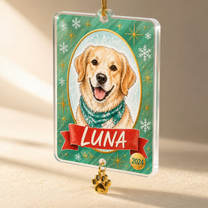 Custom Pet Portrait Cameo Ornament - Personalized 1 Layered Suncatcher with Charm d99dda87-599d-46ca-935a-12949e6be58c.jpg