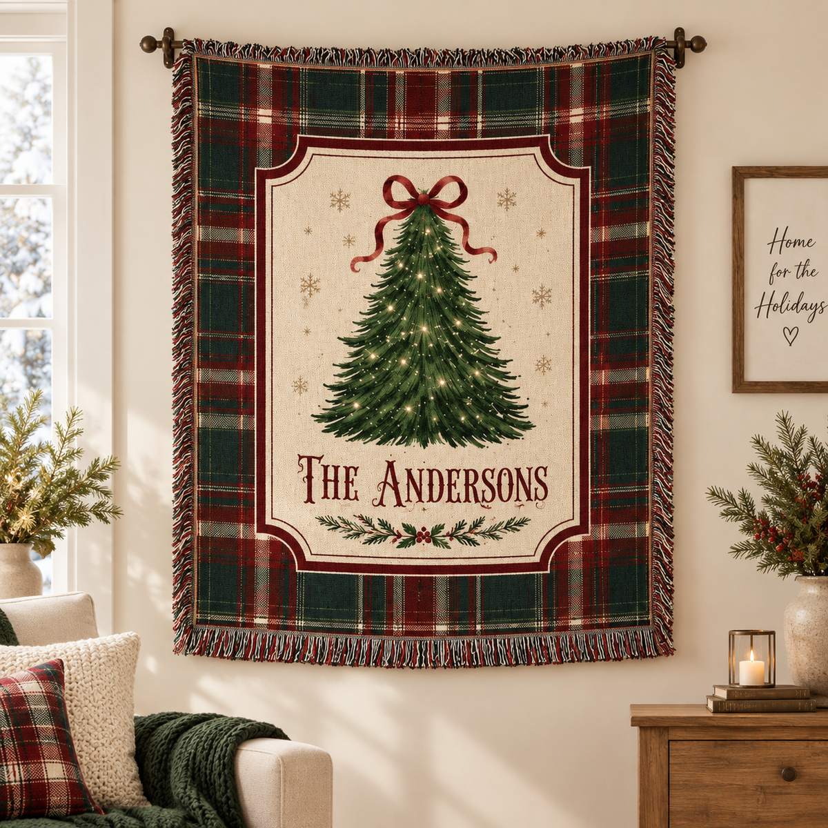 Personalized Christmas Woven Blanket, Family Name Plaid Holiday Throw, Christmas Tree Cozy Winter Home Decor Gift d9a14abe-fcf3-41bd-88a8-c06fd1f1d298-8cb3d351-86ac-4052-89c6-7534ad9ff688.png