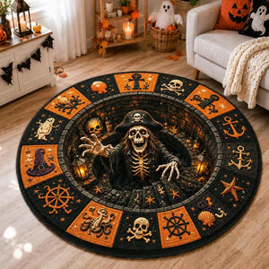 Halloween Pumpkin 3D Illusion Rug, Spooky Vortex Floor Decor, Gothic Home Accent, Scary Bottomless Pit Home Decor, Halloween Party Rug d9a1e70c-4262-456a-89fb-f70a719b6d2d-khj-7-.webp