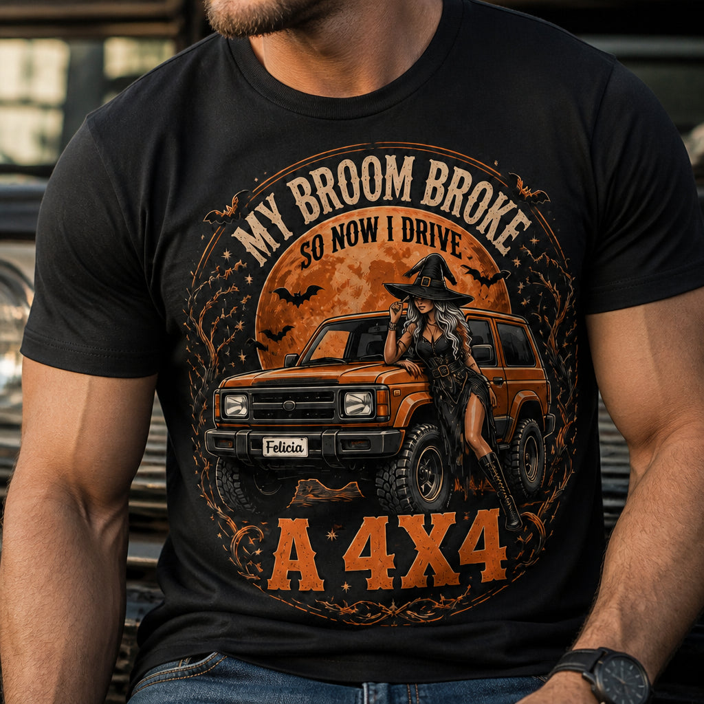 Witchy 4x4 — Broom Broke Personalized Tee - Personalized T-shirt d9ba0c20-29c5-42e8-b288-106a77728774.jpg