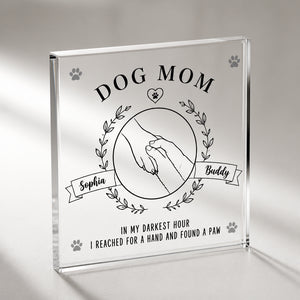 Dog Mom Hand & Paw Personalized Acrylic Plaque - Personalized Acrylic Plaque d9c1261d-5d0a-44b2-991b-c167226ee311.jpg