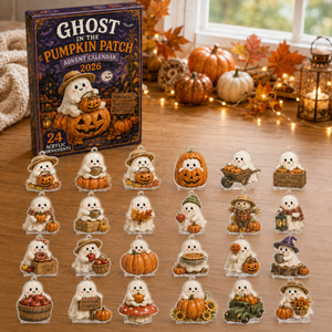 Ghost in the Pumpkin Patch Advent Calendar 2026 - 24-Day Festive Countdown, Acrylic Charms Blind Box - Gift For Family & Friends d9f6ae01-1e7f-45a0-bd98-75cb4ba23b49-box-charm.png